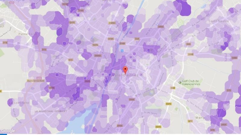 Couverture et débit 4G Free Mobile : Focus sur Valenciennes