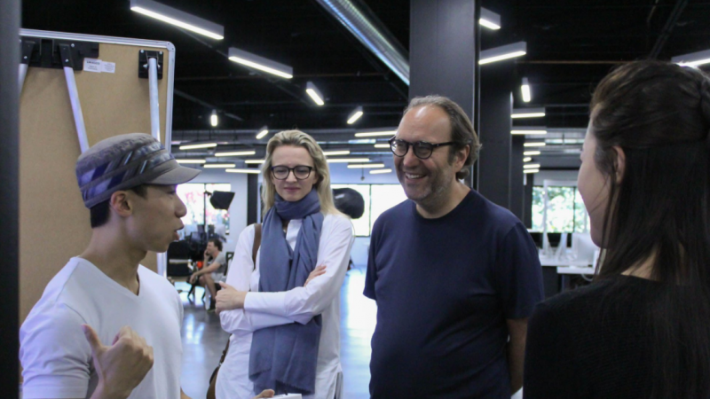 Clin d’œil : Xavier Niel en visite avec Delphine Arnault à l’école 42 dans la Silicon Valley