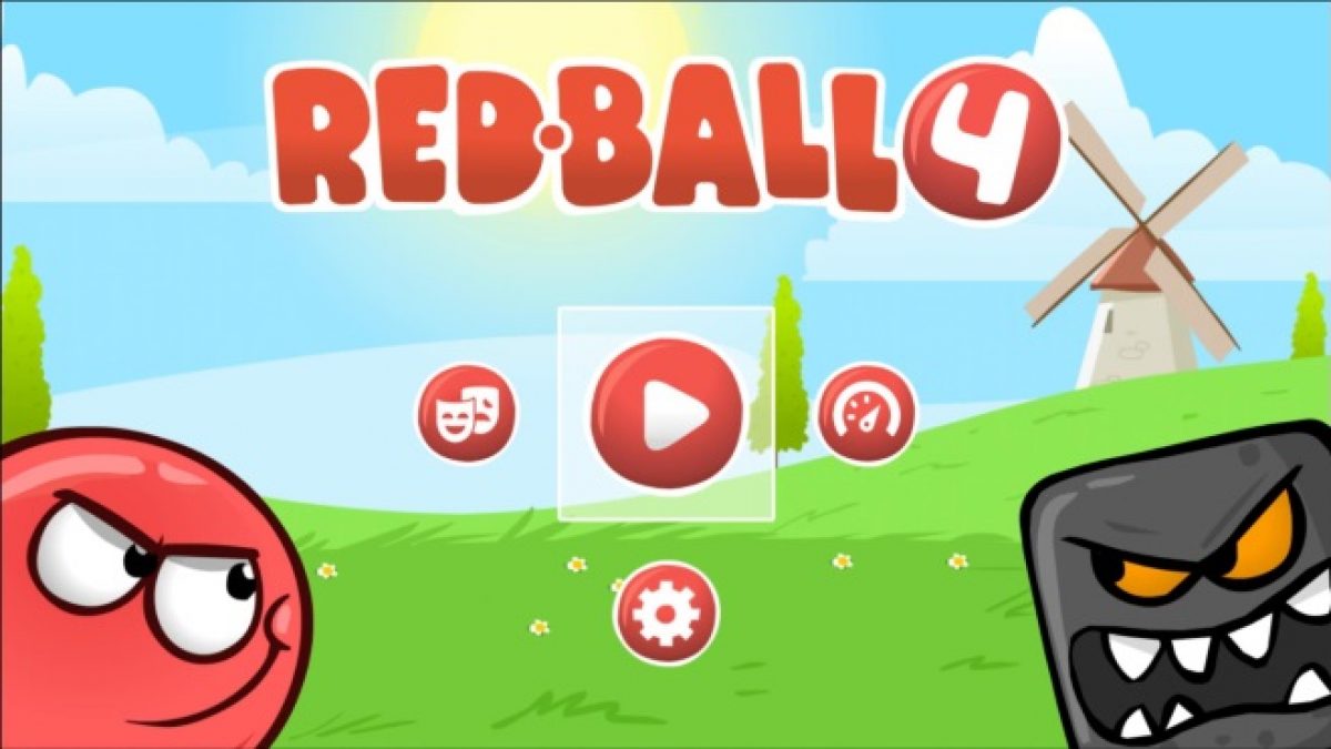 Test jeu gratuit sur Freebox Mini 4K : Red Ball 4