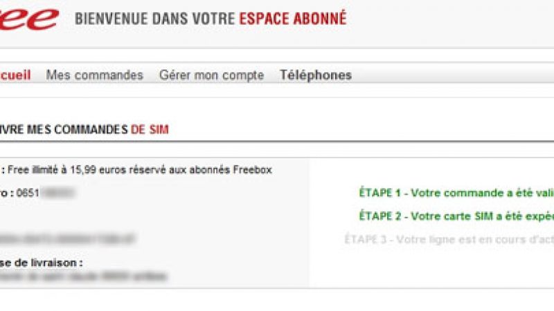 Problème d’adressage de cartes SIM : Free Mobile commence à réagir
