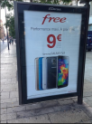 Nouvelle campagne d’affichage pour la location Free Mobile