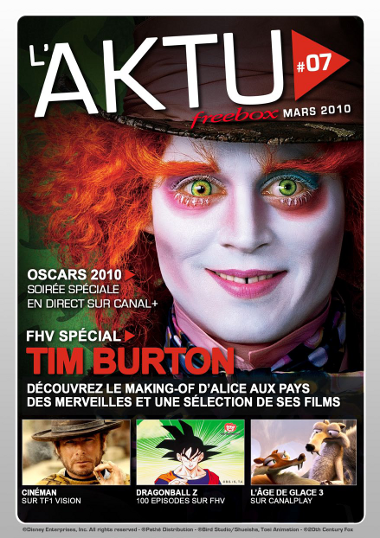 Nouveau magazine Aktu Freebox de mars 2010