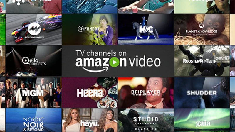 Amazon projette de lancer un bouquet de chaînes TV en France