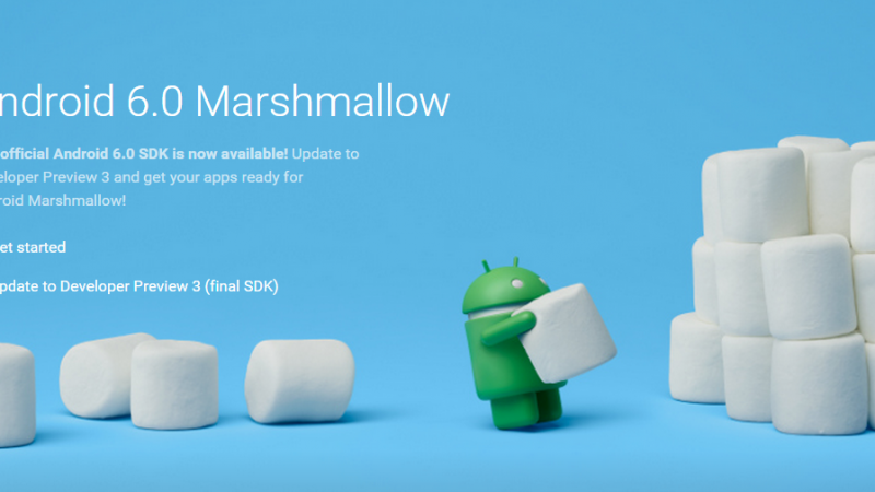 Derrière Android M se cache Android 6.0 Marshmallow