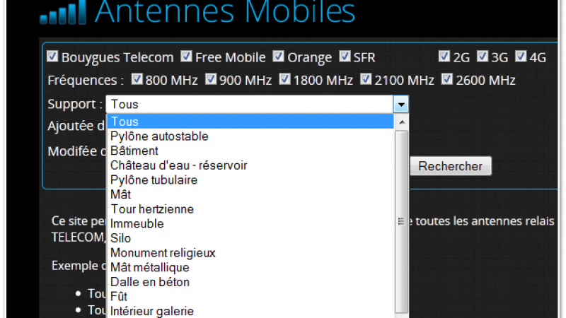 Free Mobile : un réseau mobile de 2426 antennes-relais