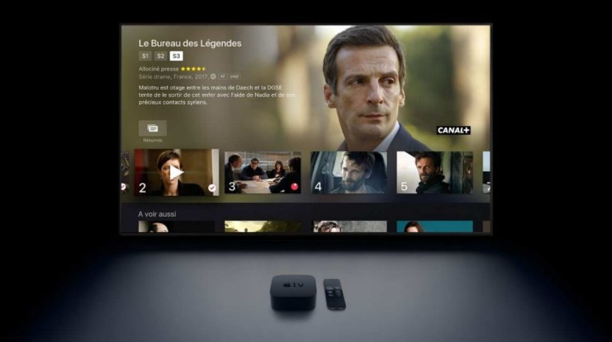 Canal+ lance ses contenus 4K en association avec Apple