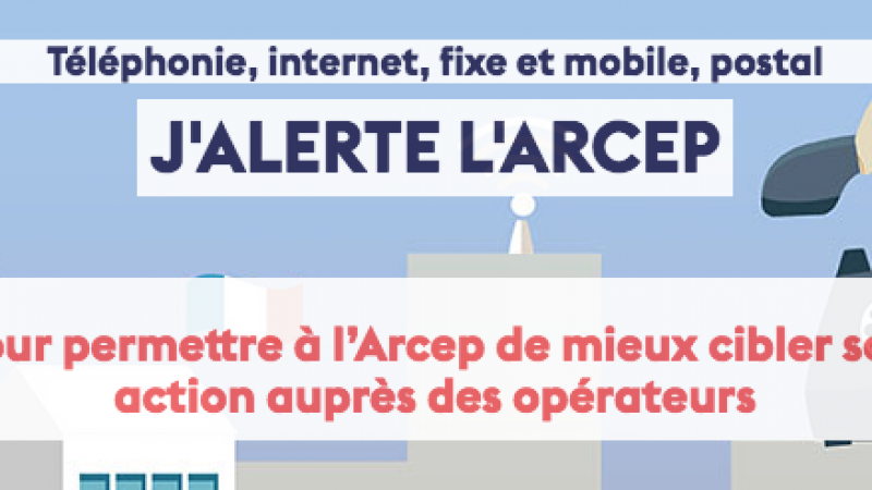 Lancement d’une plateforme d’alerte pour inciter Orange, Free, SFR et Bouygues à améliorer leurs services