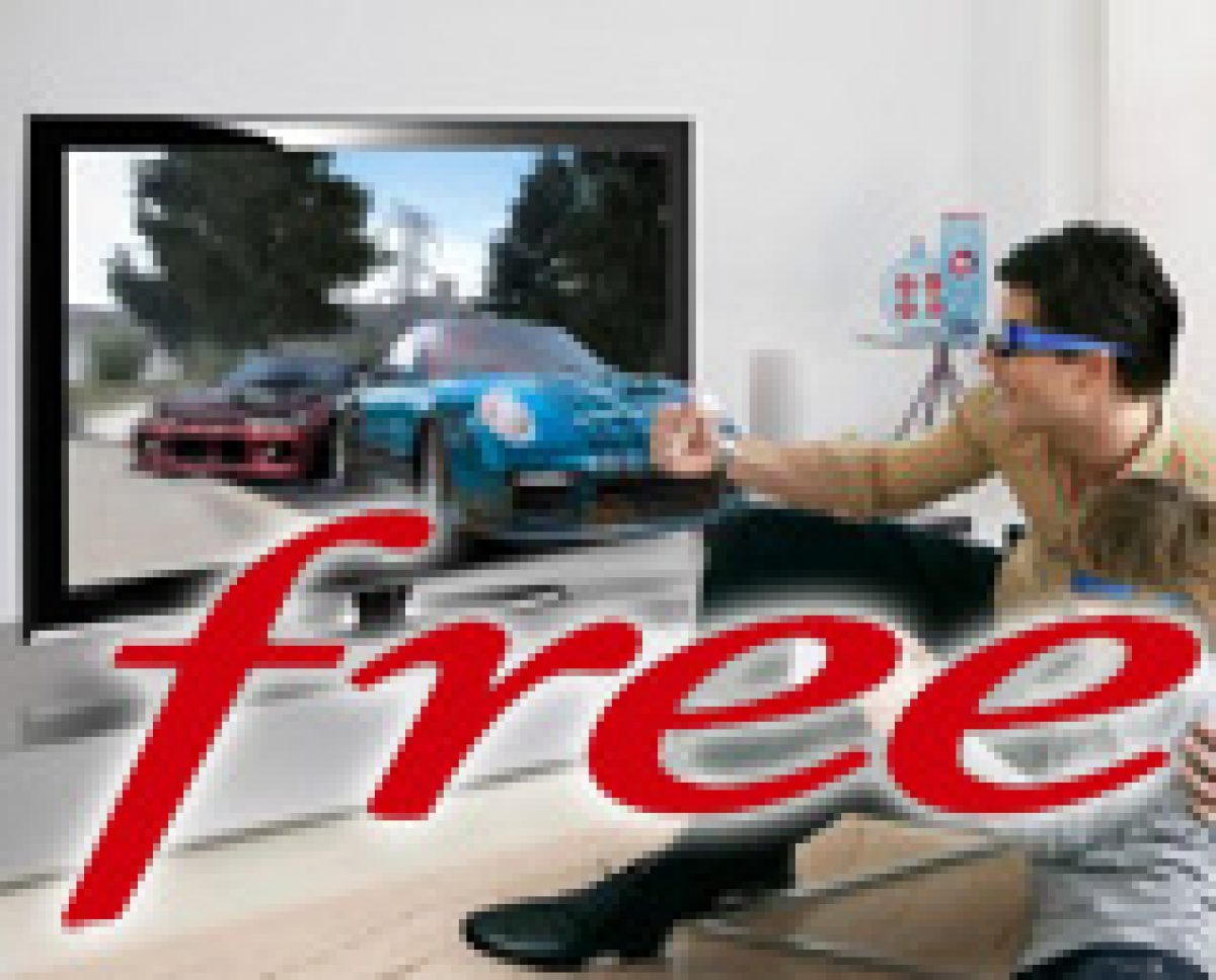Free lance 4 chaînes 3D et 2 services VOD 3D en exclusivité !