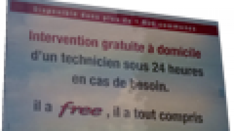 Free recherche un technicien itinérant à Voiron