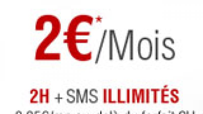 Nouveau : Free Mobile permet maintenant de basculer du forfait Free au forfait 2€