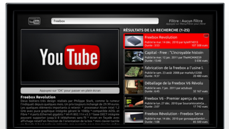 Free : Une nette amélioration sur YouTube ?