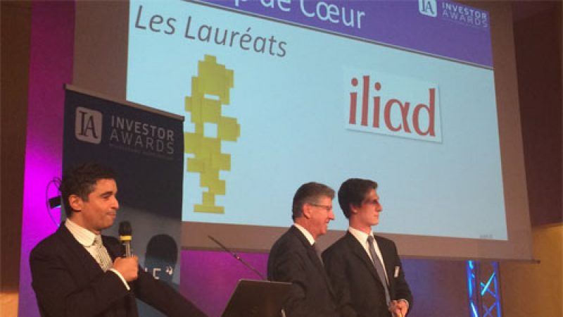 Iliad récompensée lors de la cérémonie des Investor Awards