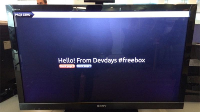 Free lance enfin le développement d’applications pour la Freebox Révolution