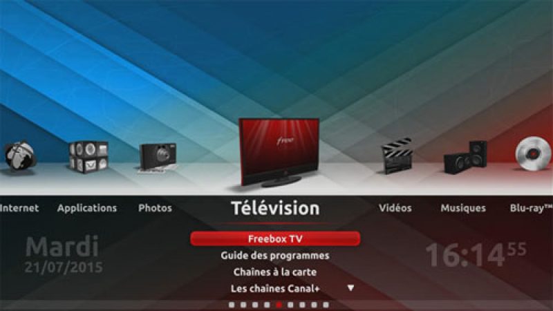 Free lance la mise à jour 1.3.2 pour le Player de la Freebox Révolution