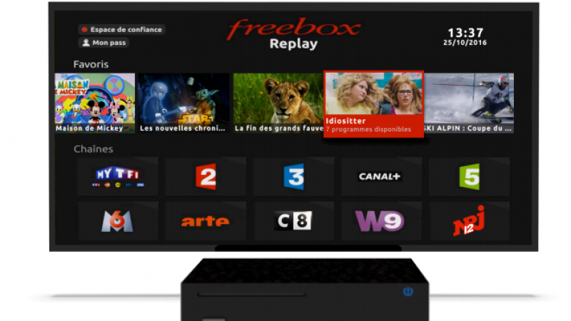 Free lance une nouvelle interface pour Freebox Replay et ajoute 29 chaînes issues de « TV by Canal »