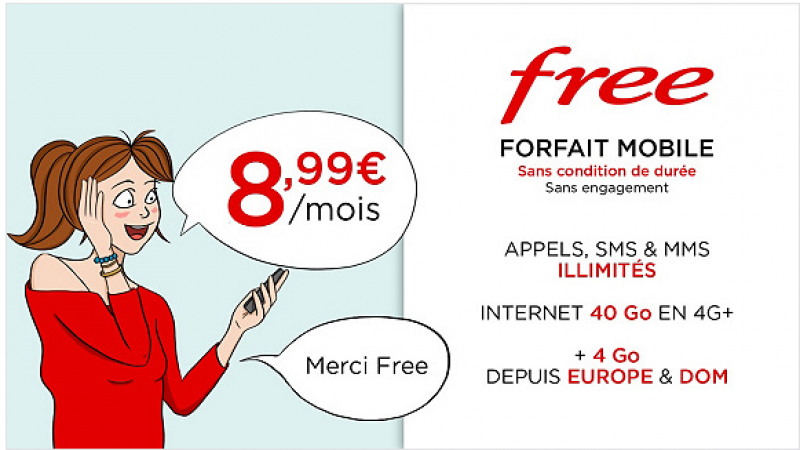 Forfait Free Mobile à 8,99€/mois à vie : la “Série Free Veepee” est repartie pour un tour