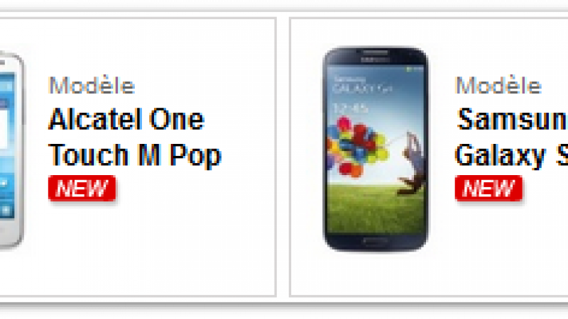 Free ajoute le Galaxy S4 et le One Touch M’Pop à la FAQ Mobile