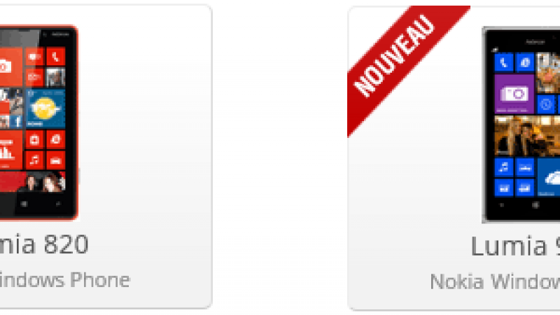 Free Mobile : L’assistance ajoute les guides d’utilisation des Nokia Lumia 820 et 925