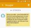 B&You va ajouter 2 Go de data en plus sur son forfait 3Go