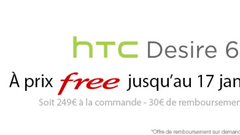Free Mobile : le prix du HTC Desire 626 est en baisse