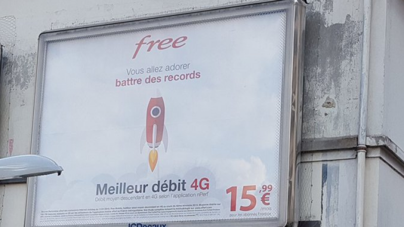 Avec Free Mobile, « vous allez adorer battre des records »