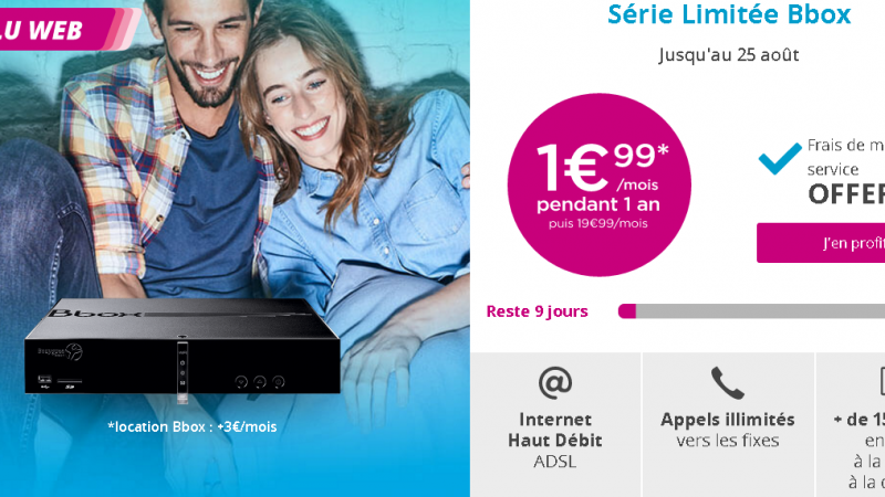 La Bbox affichée au même tarif que les ventes privées Freebox, mais plusieurs frais s’y ajoutent