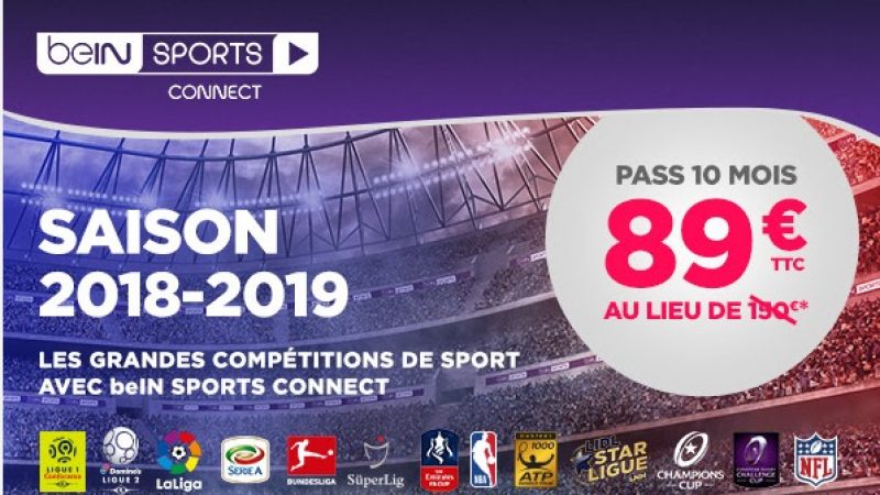 Pour la reprise de la Ligue 1, BeIN Sports lance une offre promo avec près de 50% de réduction