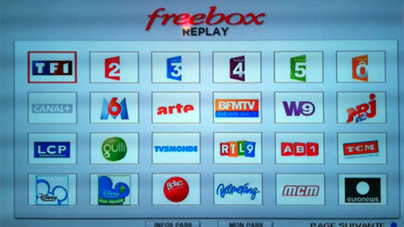 Nouveau service de Replay sur Freebox : BFM TV