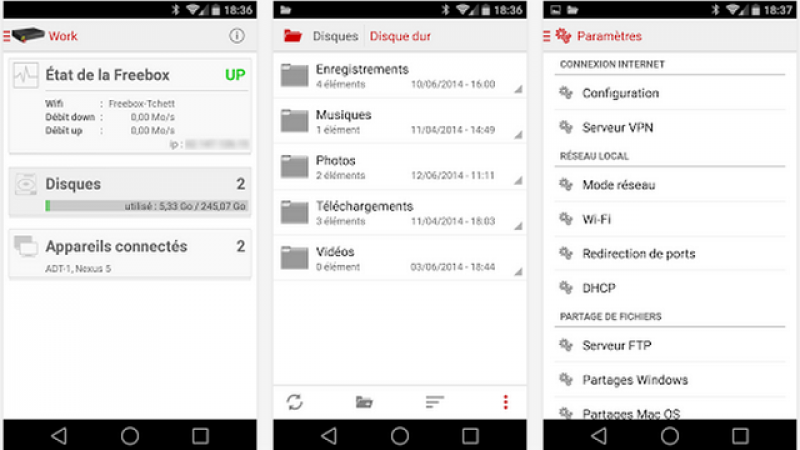 Nouvelle mise à jour pour Freebox Compagnon (Android) : nouveautés, améliorations et corrections