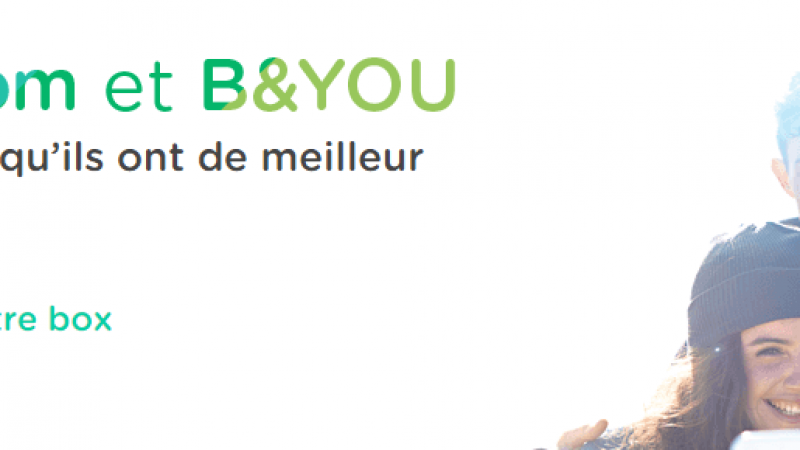 Un nouveau site internet pour Bouygues/B&You sous la devise : “#leprixetleservice”