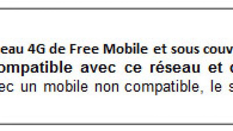 Free Mobile : Précisions sur l’utilisation des 20 Go de fair use en 3G et 4G