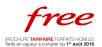 Free Mobile publie une nouvelle brochure tarifaire à compter du 1er Aout