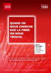 SFR nargue Bercy qui lui demande de réviser sa communication sur la fibre, en publiant une pub où il se dit Numéro 1 de la fibre