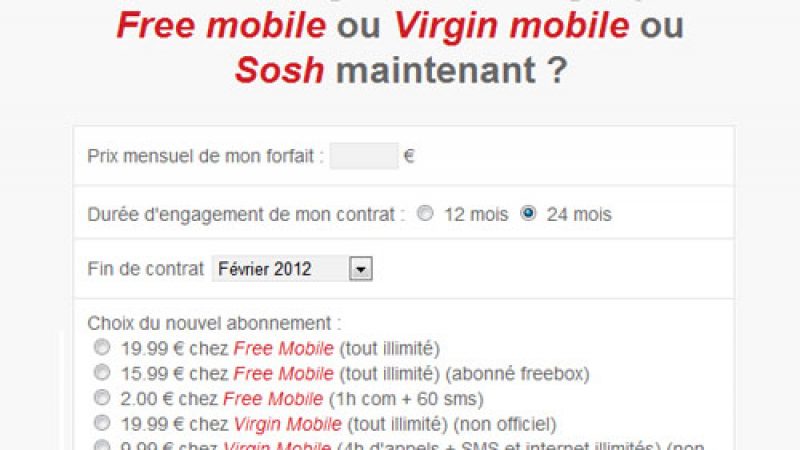 Calculez s’il est intéressant pour vous de prendre un forfait Free Mobile, en êtant déjà engagés