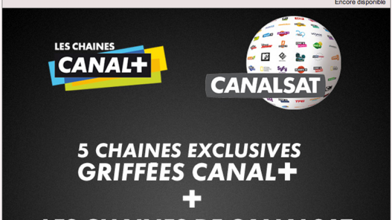 Lancement de la Vente-Privée CanalSat et Canal+