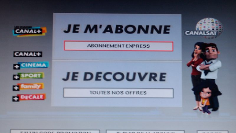 Freebox TV : Refonte totale de l’interface d’inscription à Canal+/Canalsat