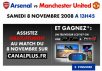 Canal+ diffuse gratuitement Arsenal vs Manchester United