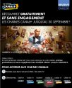Les chaînes Canal+ gratuites durant 1 mois pour les Freenautes abonnés à Canalsat, avec un petit bonus