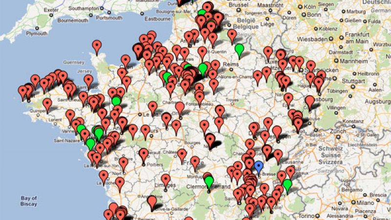 Carte de déploiement officieuse Free Mobile : déjà plus de 1 300 antennes signalées