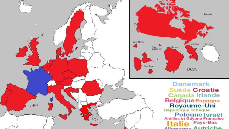 Mise à jour de la carte du roaming Free Mobile :  19 pays désormais inclus