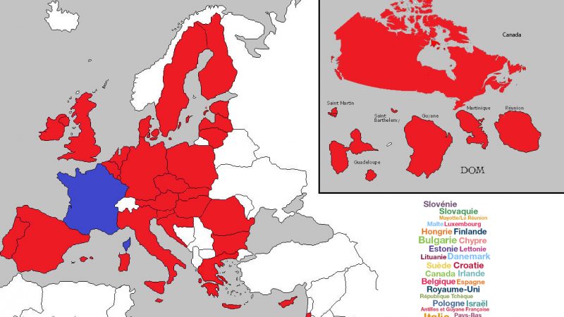 Découvrez la nouvelle carte et la liste des  « Pass Destination » de Free Mobile