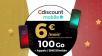 Cdiscount lance un forfait 100Go “série limitée” à 6€/mois