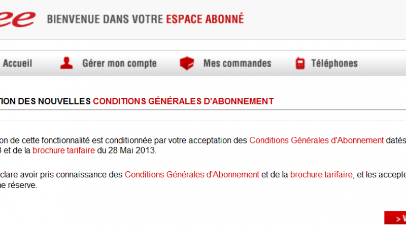 [Résolu] Free Mobile : Les commandes de lignes bloquées par les nouvelles conditions générales de ventes