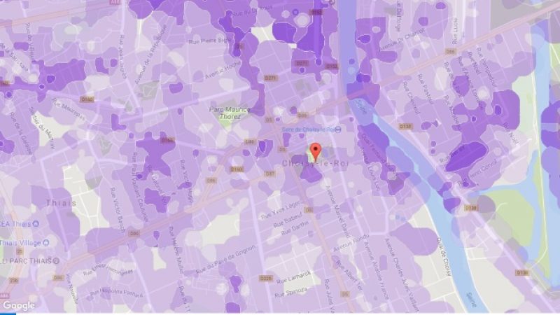 Couverture et débit 4G Free Mobile : Focus sur Choisy-le-Roi