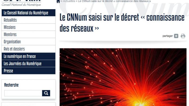 Le Conseil National du Numérique dispose désormais d’un site web