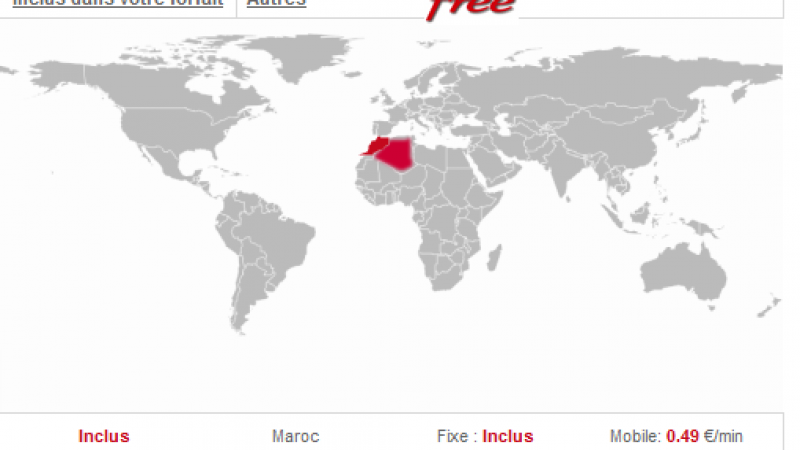 Bouygues inclut enfin les appels vers le Maroc