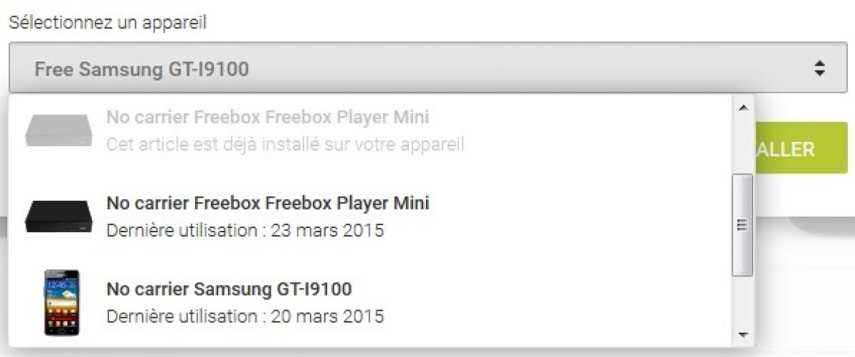 Installez vos applications à distance sur Freebox mini 4K