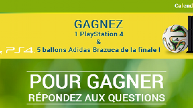 Participez au jeu concours avec Free et BeIn Sport et gagnez une PS4