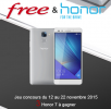Free vous propose de gagner des Honor 7