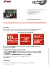 Offre promotionnelle : Free et Canalsat envoient un courrier aux Freenautes